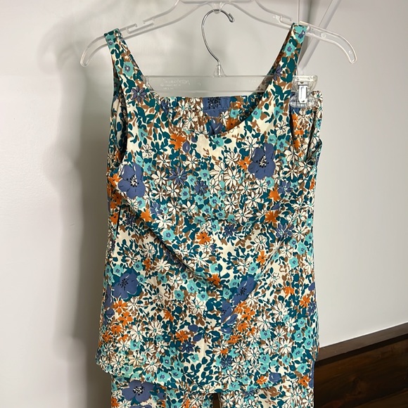 Vintage 1970’s Retro Floral 3 Piece Polyester Matching Set- XS - Picture 7 of 12